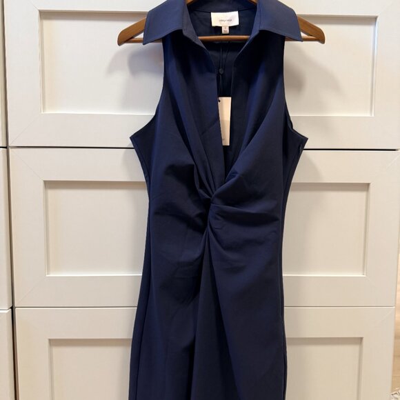 Cinq a sept navy dress - Picture 2 of 6